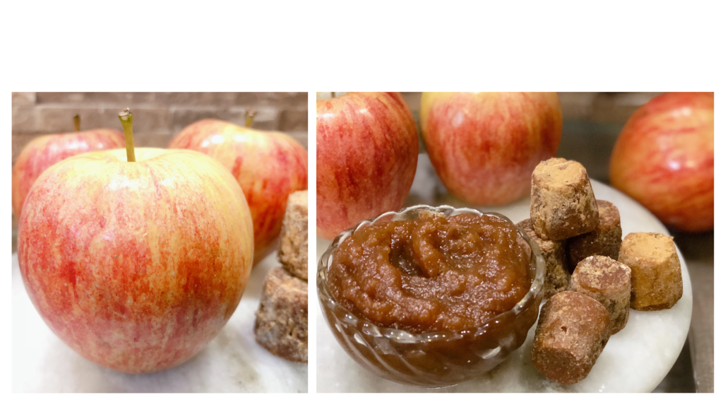 Apple Jaggery Chutney | Healthy Fruit Chutney