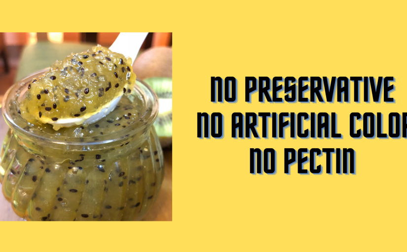 Kiwi Jam | No Preservative Fruit Jam