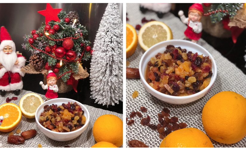 Tuesday Tip | Quick way soak dried fruits for Christmas Fruit Cake ?