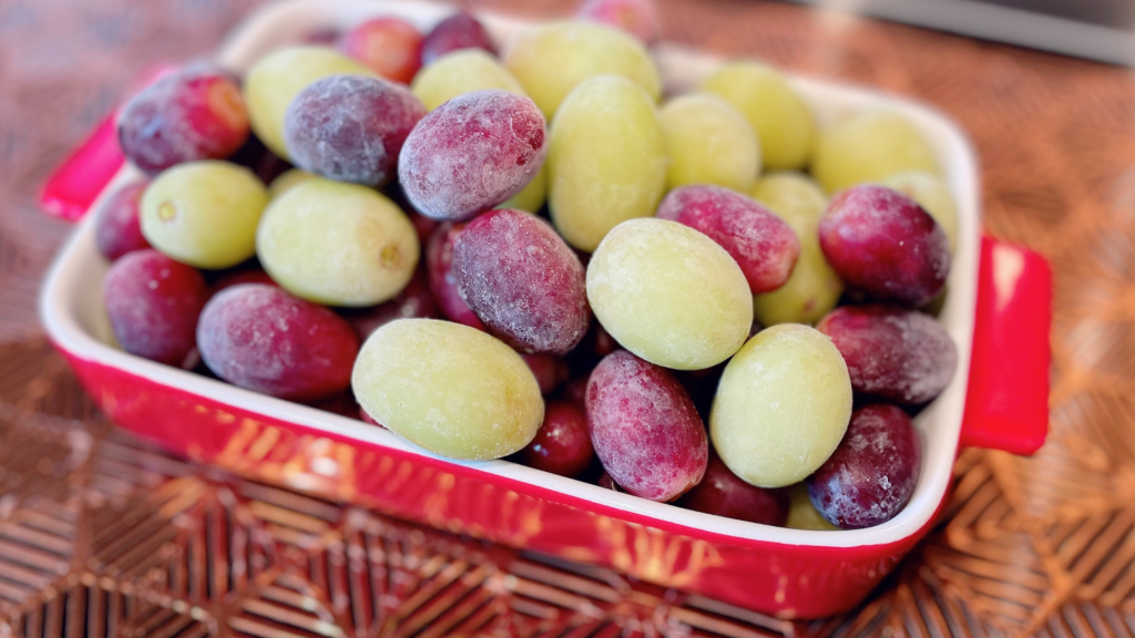 Frozen Fruit Candy | Frozen Grapes | Healthy No Sugar Snack